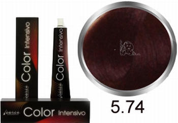 Carin  Color Intensivo nr 5,74 lichtbruin kastanje koper