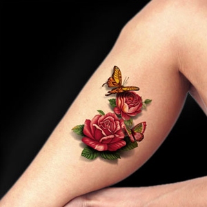 Flower Flash Tattoo