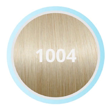 Flat Ring-On extension, Kleur1004 (platinum blond), 50 cm