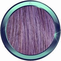 Straight human hair extensions 50 cm. Color: DARK LILLA