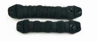 Haar Knotenrolle, large, Farbe: Schwarz