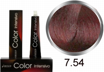 Carin Color Intensivo Nr. 7.54 mittelblondes Mahagoni Kupfer