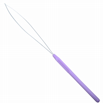 Microring Loopneelde plastic handgrip Ø 6 mm, violet