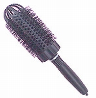 Hot radial brush, crown head, nylon bristle Ø50 mm.
