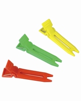 Nylon 2-prong clip assortiment color