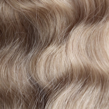 LUXURY Virgin Wavy 50 cm., #60 light blonde ash