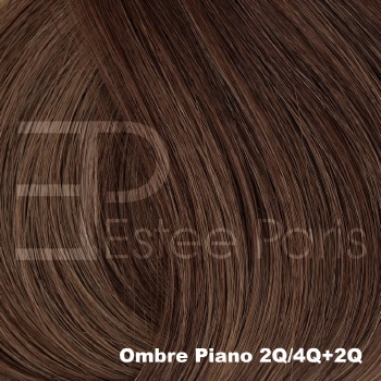 Estee Paris Extensions 50 cm. Farbe: Ombre 2Q/4Q+2Q