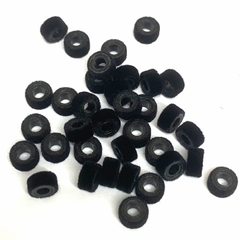 Furrley Invisible Microring, Kleur: 1 Black