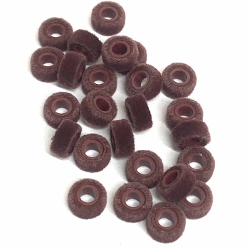 Furrley Invisible Microring, Kleur: 5 Bordeau Red