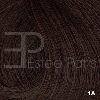 Halo Clip-In Extensions, kleur: 1A (Bruin)