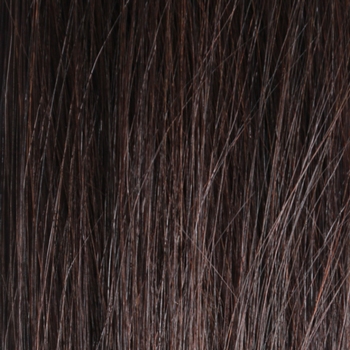 LUXURY Virgin straight 30/35 cm., #2 dark brown