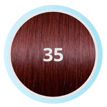 Seiseta Keratin Fusion 60 cm, Kleur 35 (Intens rood)