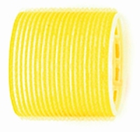 Velcro curlers  Yellow Ø65 mm.