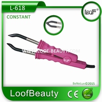 LOOF Hairextensions tang Constante temperatuur, kleur: Rose