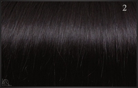Sticker Extensions, kleur 2 (donkerbruin) 50-55 cm