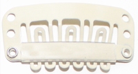Large U-shape clip, Farbe: Blond