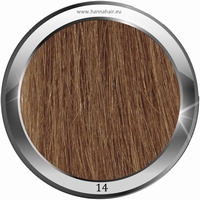 Hanna's Hair Wear weft, straight 55/60 cm lang, kleur 14