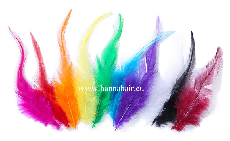 Feather fazant, kleur: fucsia