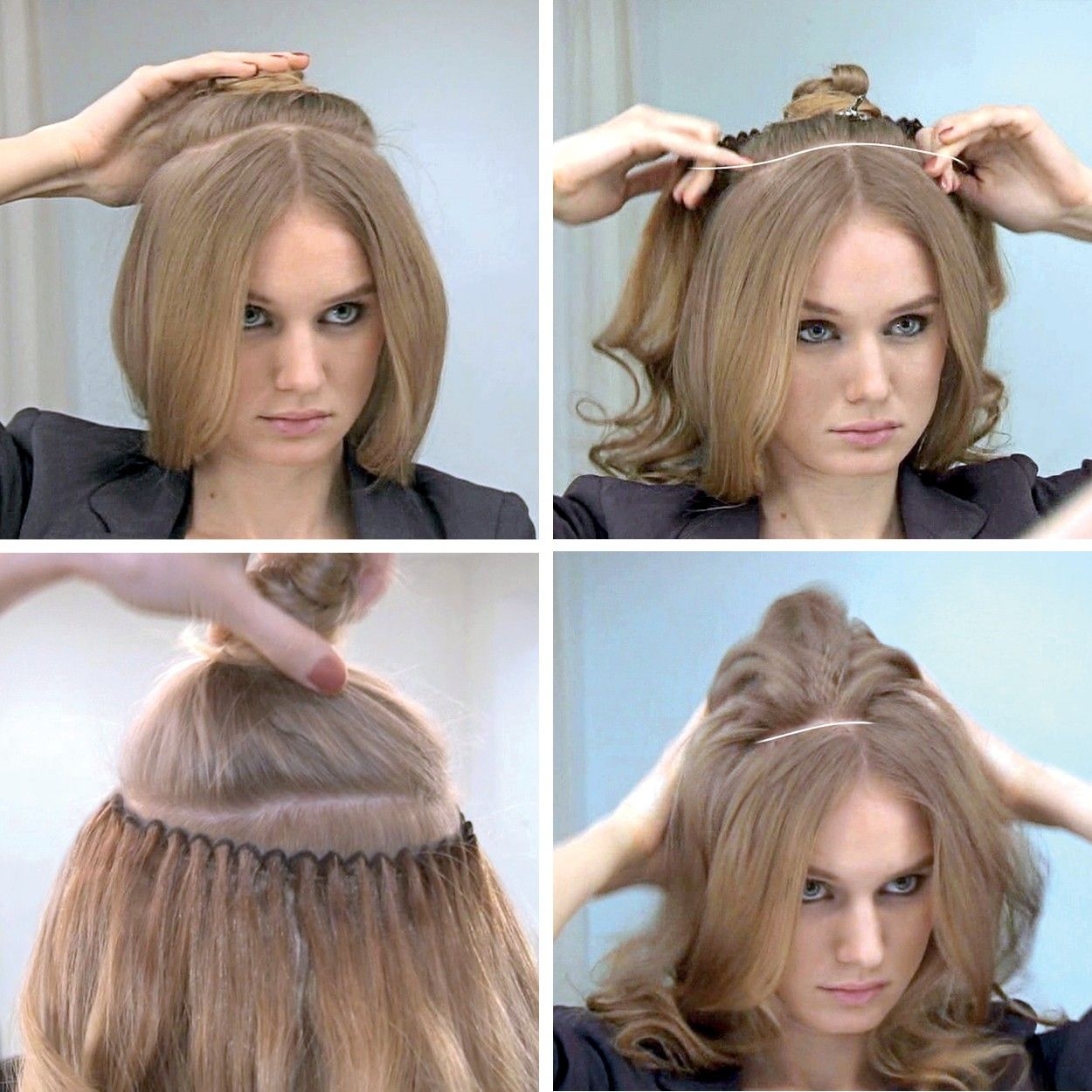 Hair Dress 100% Human Hair 55 cm. Farbe:   New York