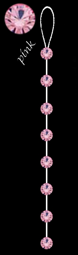 Swarovski Crystal, color: PINK