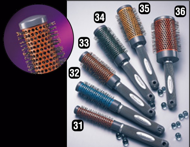 Keramik Thermsche Bürste, Ø 1,5 inch