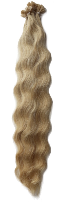 LUXURY Virgin Gewellt 50 cm., #1001 platinum blonde