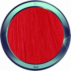 Bunte Farben Echthaar Extensions 50 cm.Farbe: RED