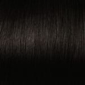 Human Hair extensions curly 50 cm, 1,0 gram, color: 1B