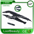 Hairextensions Eisen, regelbare Temperatur, Farbe: Schwarz