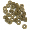 Furrley Invisible Microring, Color: 7 Light Brown Caramel