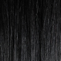 LUXURY Virgin straight 30/35 cm., #1B black
