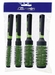 Round Styler brushes set, color Green (4)