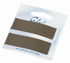 Wavy Hairgrips. Colour: Bronze
