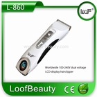 Hairtrimmer L-860 LCD display