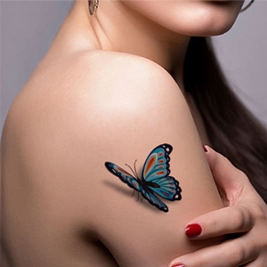 Butterfly Flash Tattoo