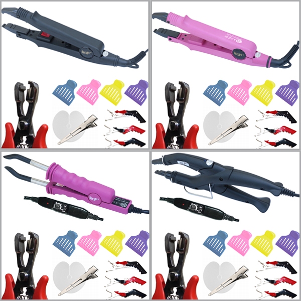 Hairextensions Heating clamp sets