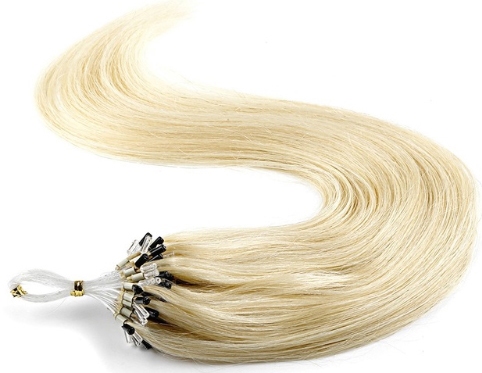 Loop hairextensions straight 50 cm.